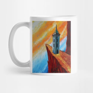 Oil Painting - The Watchtower I. 2012 Mug